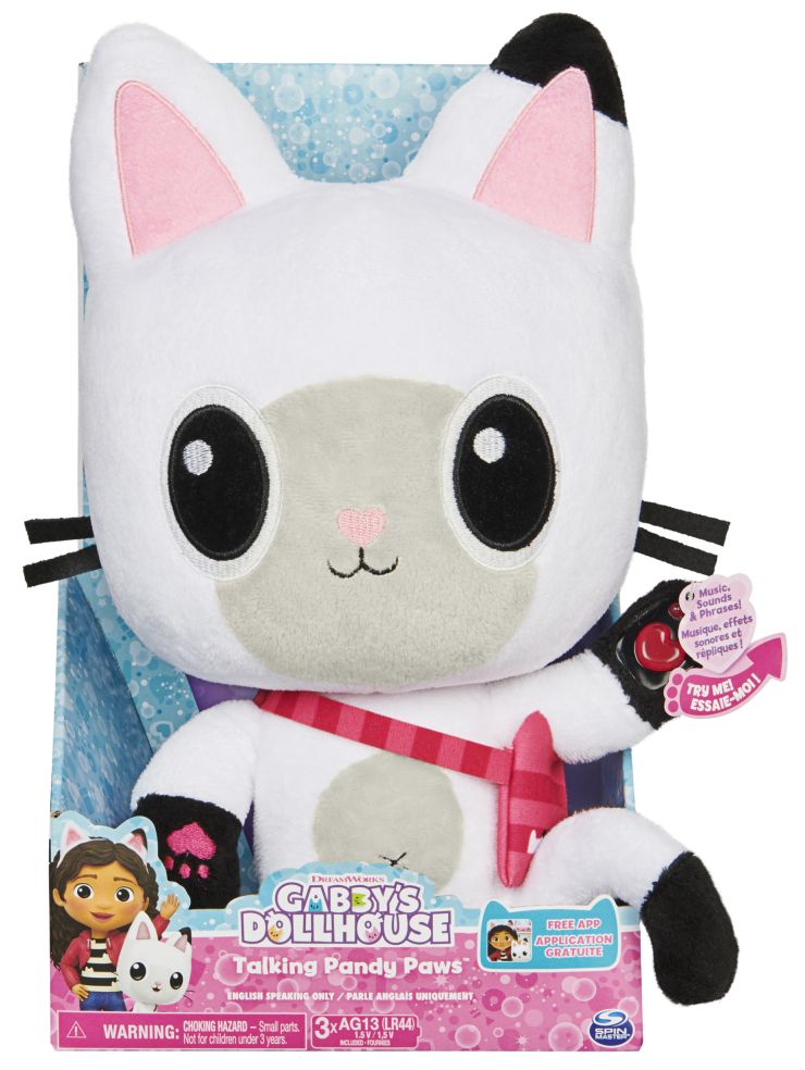 [43361679KID] Gabby's Dollhouse – Pandy Feature Plush (30 cm)