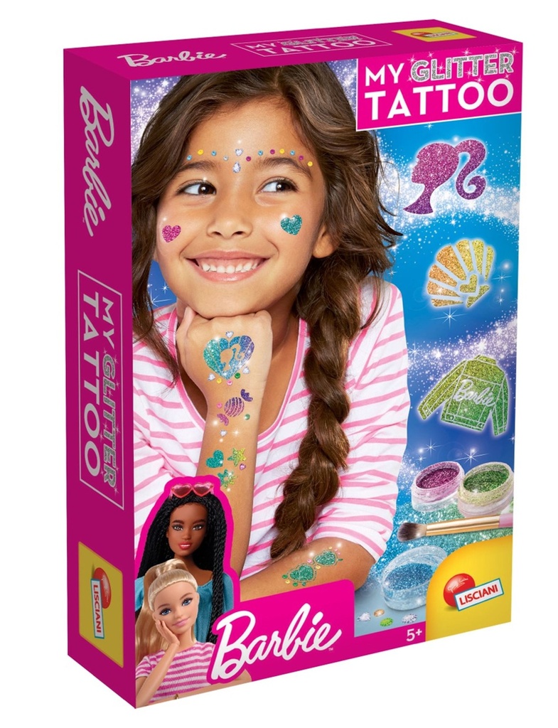 [43500958KID] BARBIE MY GLITTER TATTOO