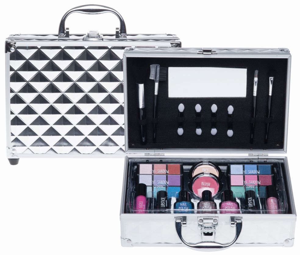 [43562241KID] MAKE UP KOFFER ALU Bon Voyage