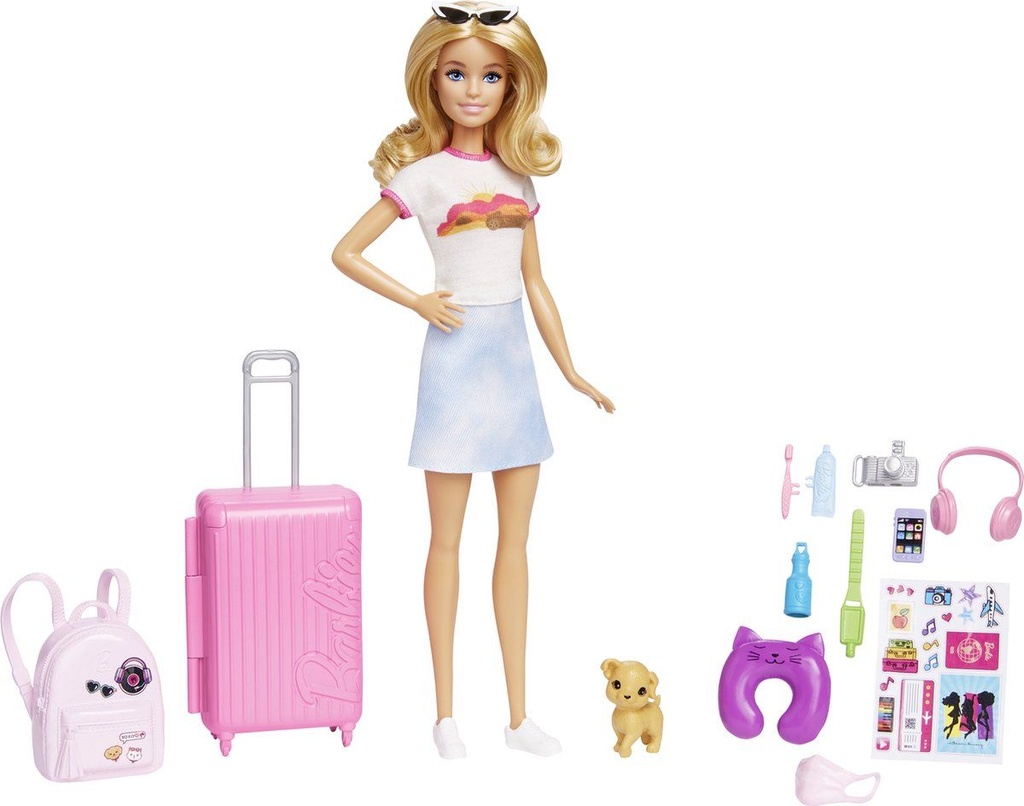 [45009812MAT] HJY18 Barbie Travel Refresh