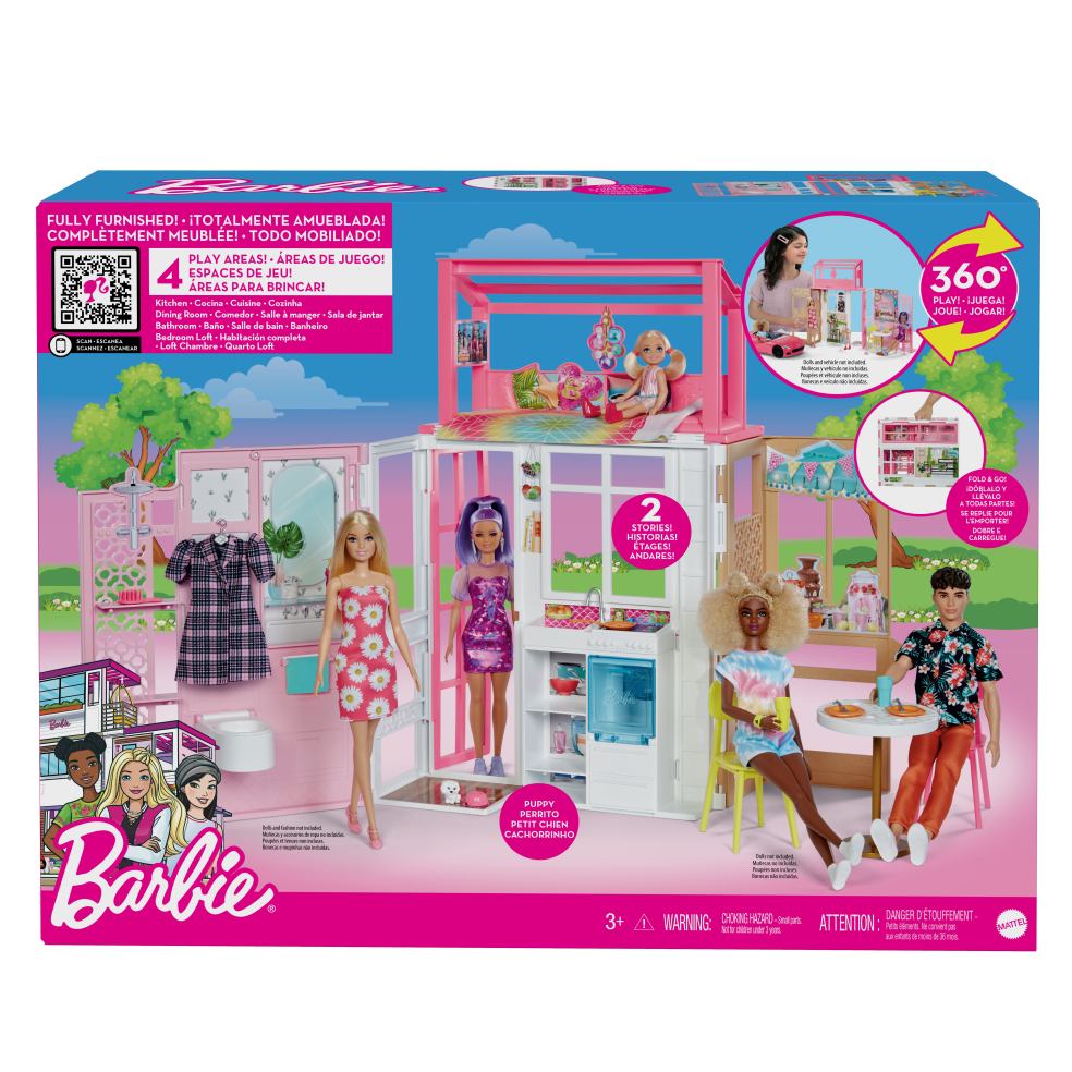 [45200765KID] HDC47 Barbie Huis met 2 verdiepingen