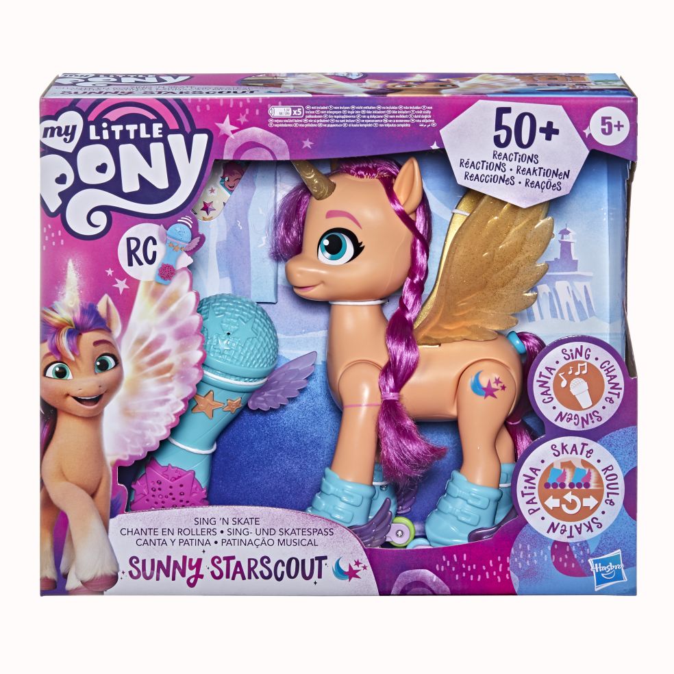 [46883706HAS] NL/FR My Little Pony Zingende&Skatende Sunny