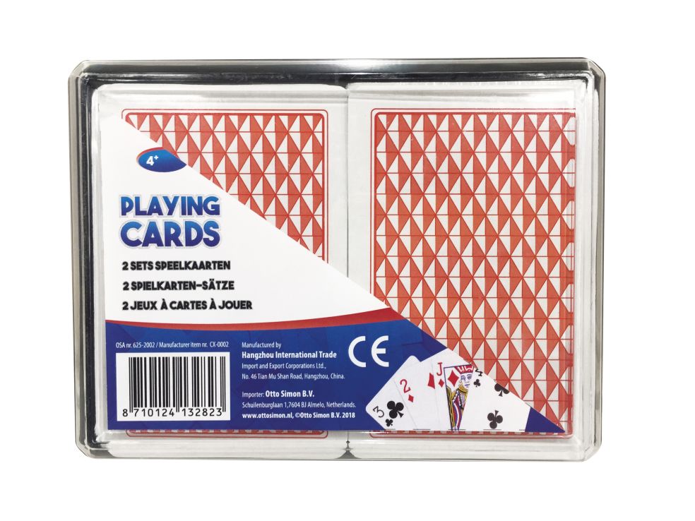 [50053901KID] 390116 CARTES DE JEU EN BTE 2X
