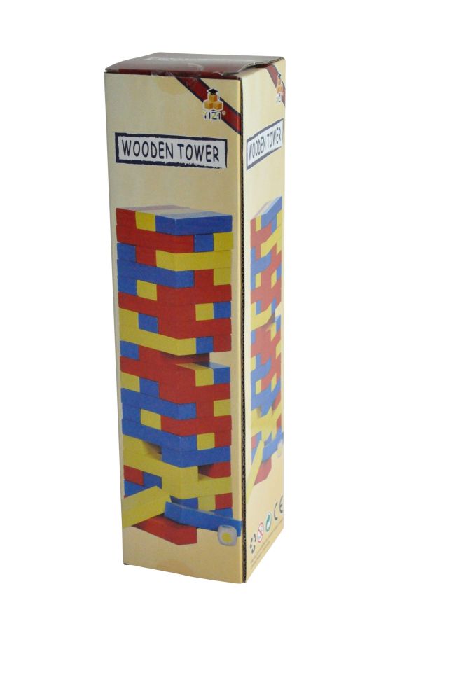 [52702091KID] COULEURS TUMBLING BOIS 29X7.5X7.5