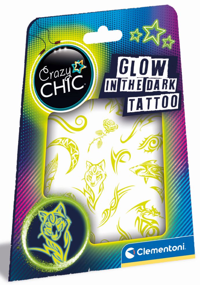[54418687CLE] Urban Tatoo - Glow In The Dark