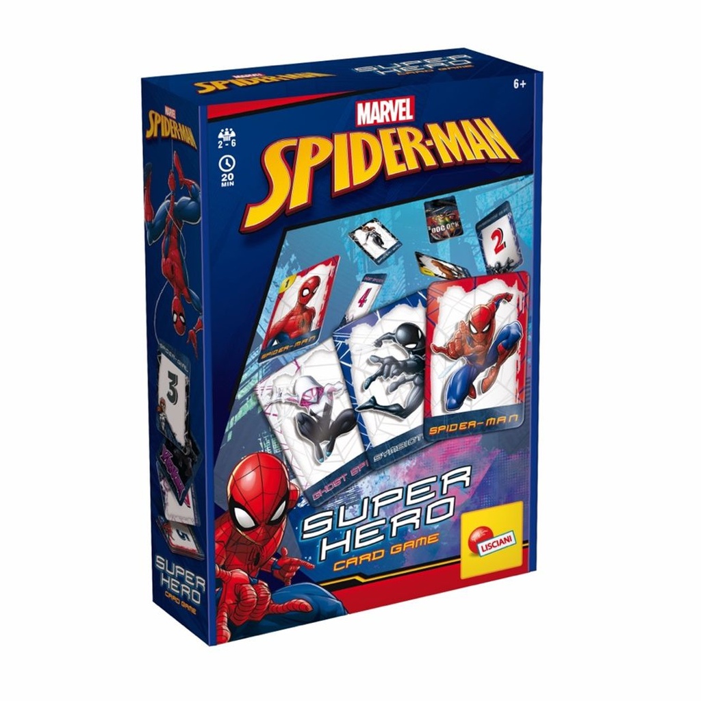 [54500880KID] JEU DE CARTES SUPER HÉROS SPIDER-MAN EN PRÉSENTOIR