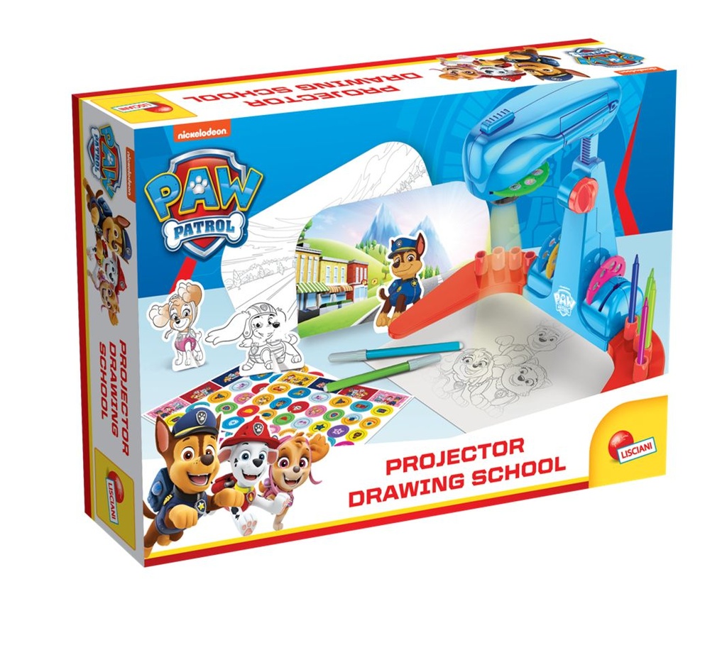 [54604710KID] PAW PATROL PROJECTOR DRAWING SCHOOL