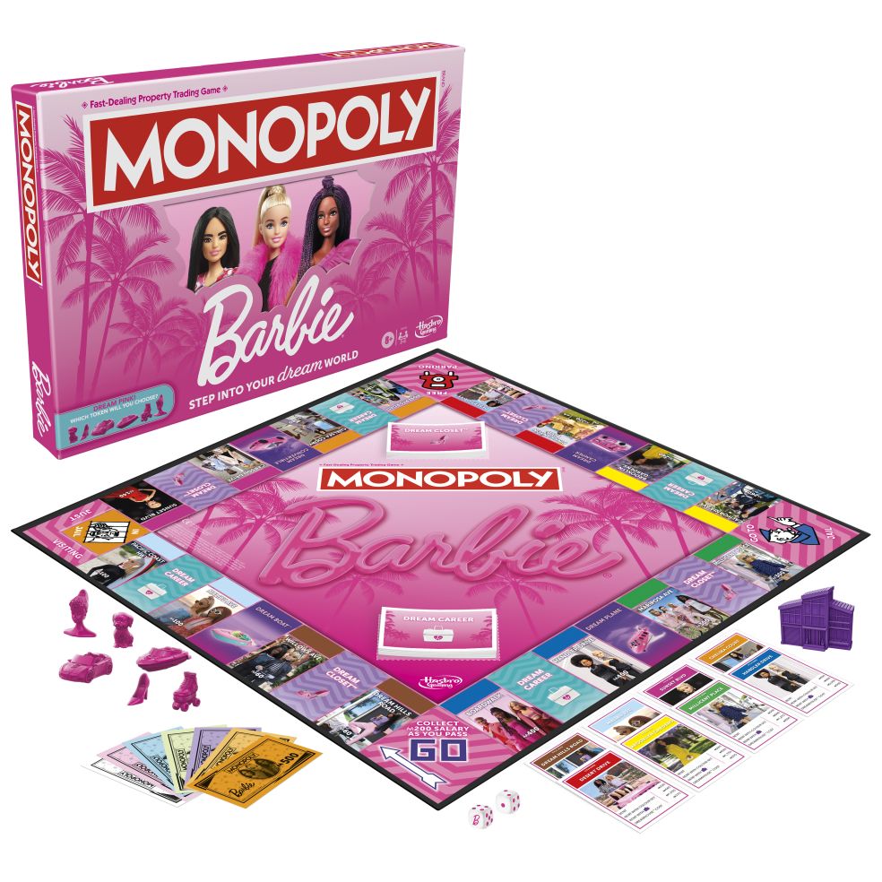 [54820953MBN] G0038UE2 En Monopoly Barbie