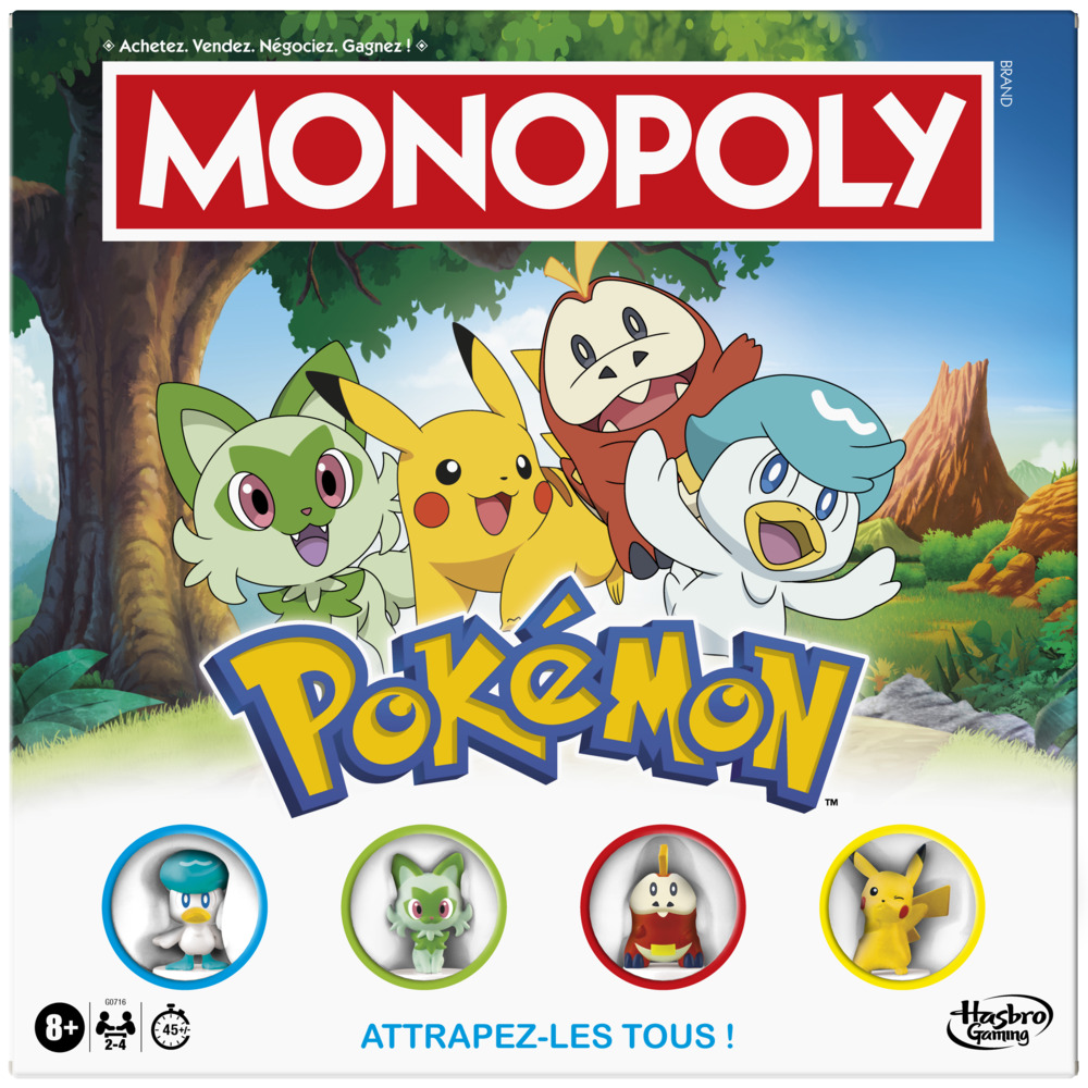 [54929852HAS] FR Monopoly Pokémon