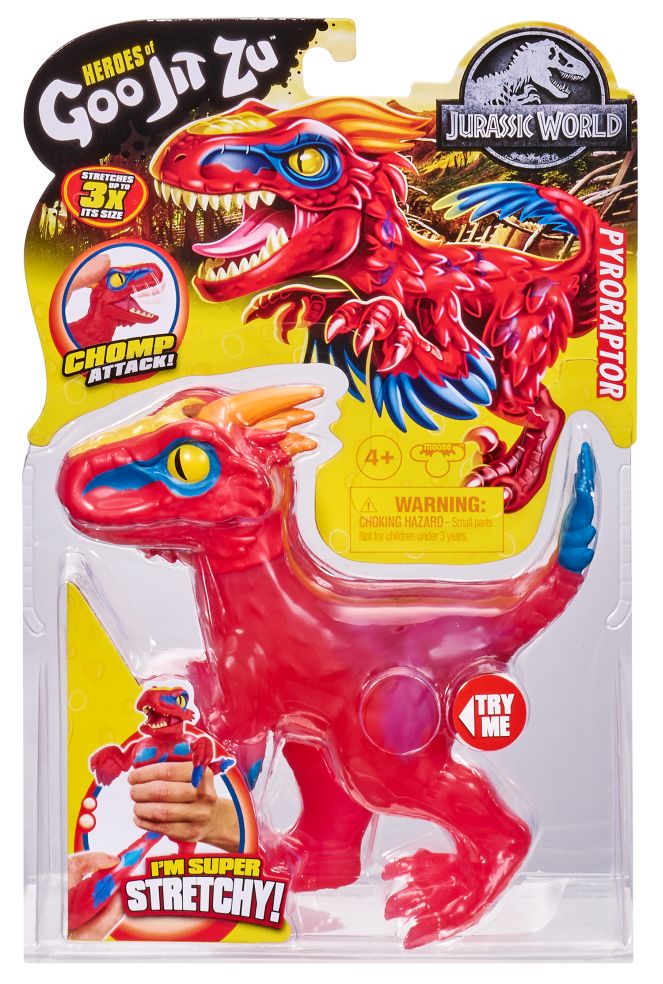 [55138043KID] GOO JIT ZU JURASSIC WORLD DINOS - PYRORAPTOR