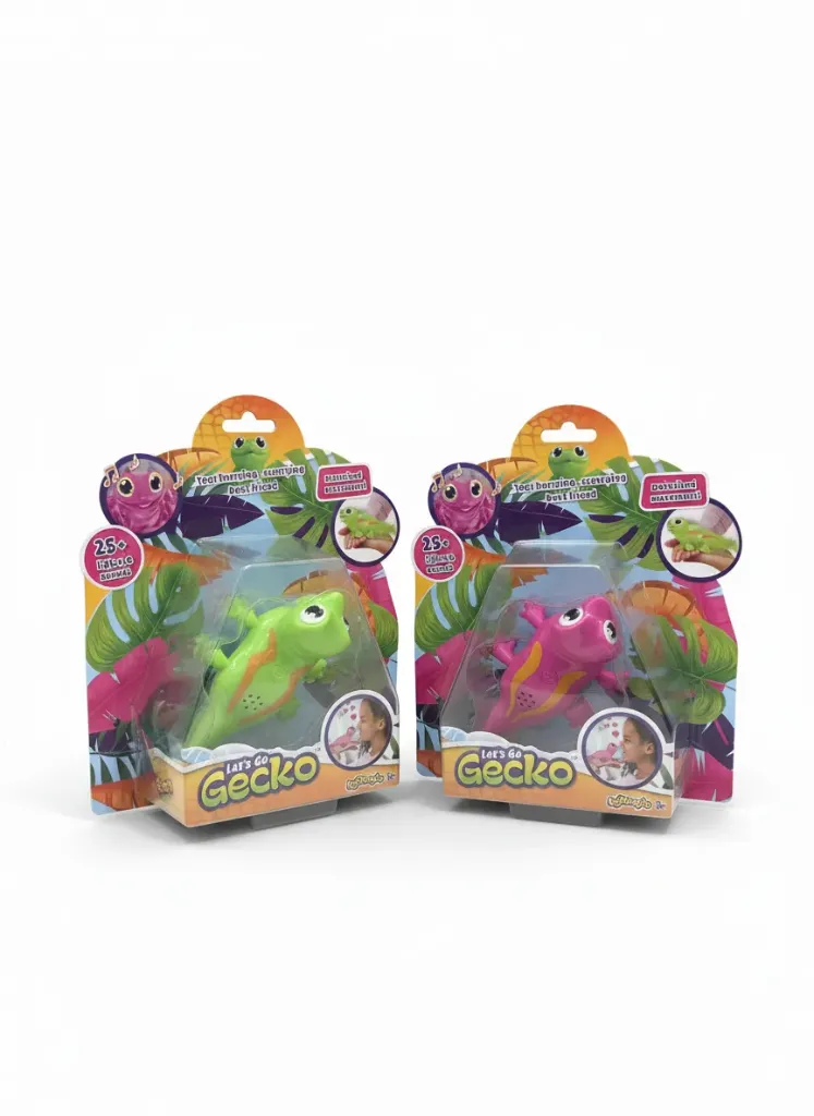 [55426021GOL] Animagic Speelgoedrobot Gecko Assortment