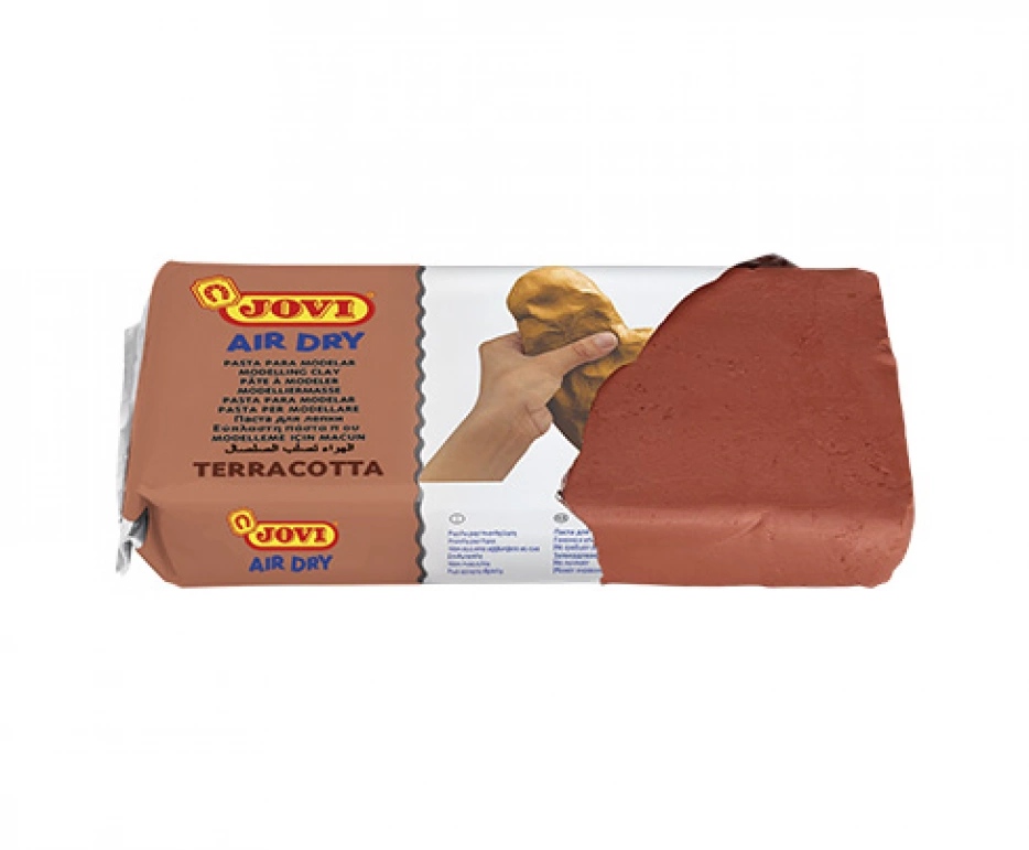 [62400088KID] AIR DRY MODELLING CLAY - 1 unit - 500gr - terracot