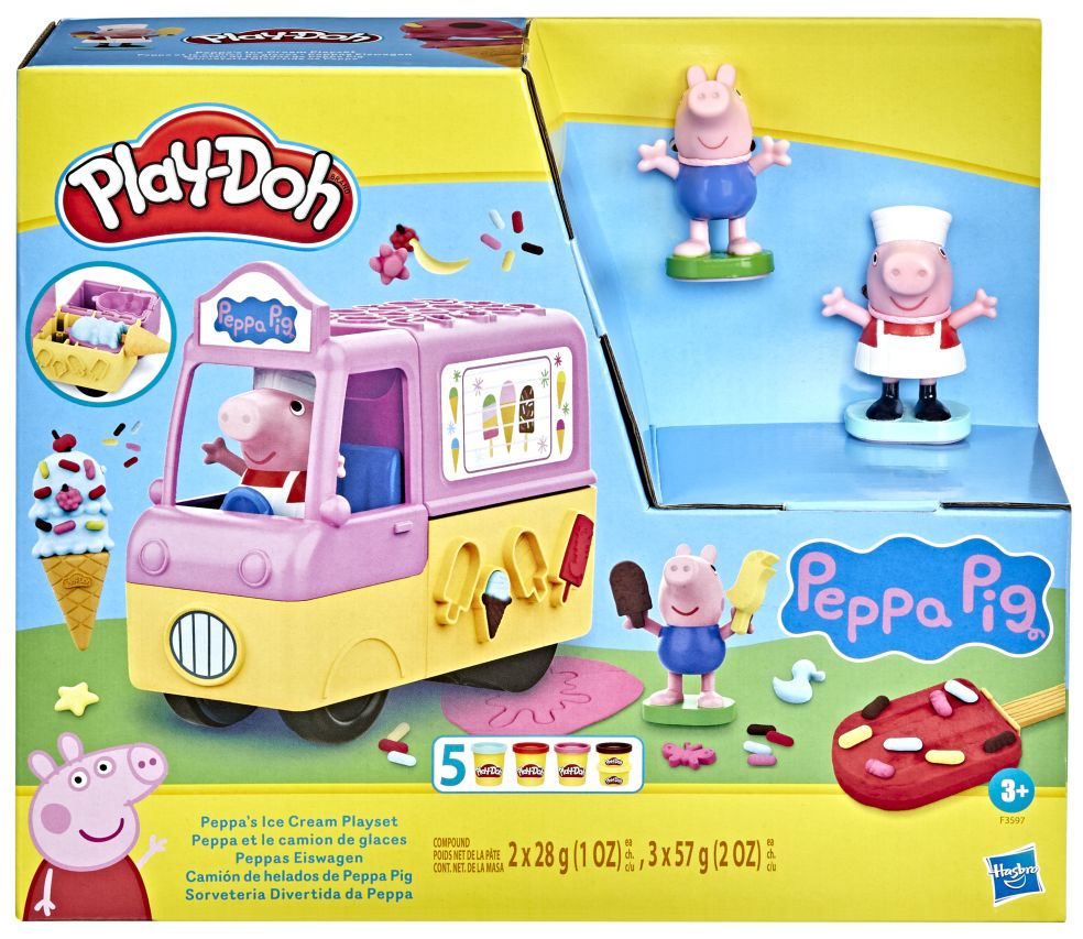[62597963HAS] Play-Doh Peppas Eiscreme-Spielset