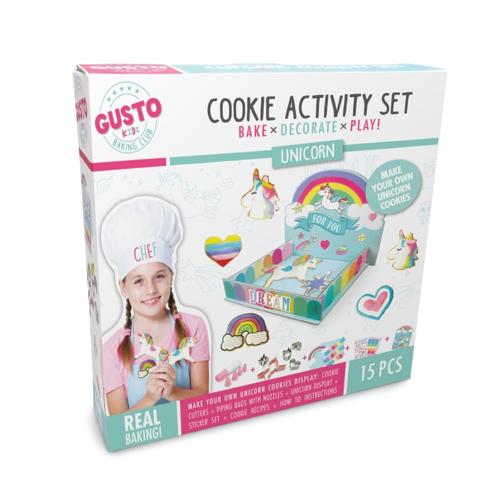 [63018011KID] Gusto – Einhorn-Keks-Aktivitätsset