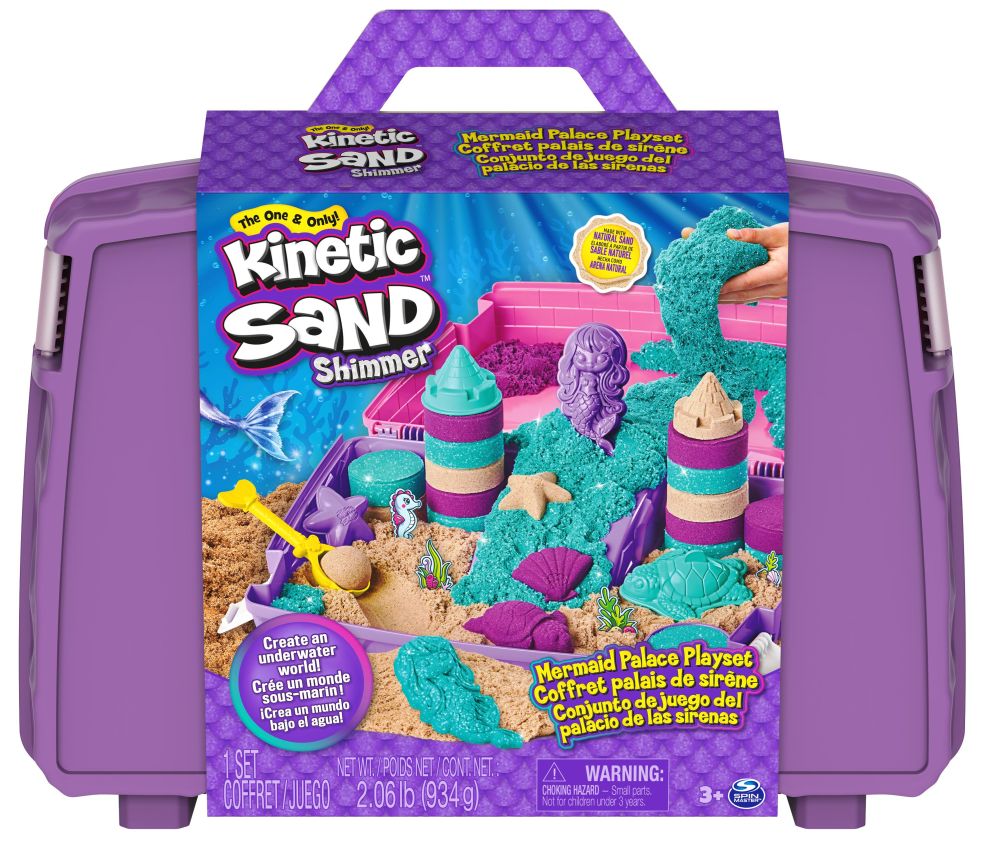 [66565181KID] Kinetic Sand – Mermaid Folding Sand Box
