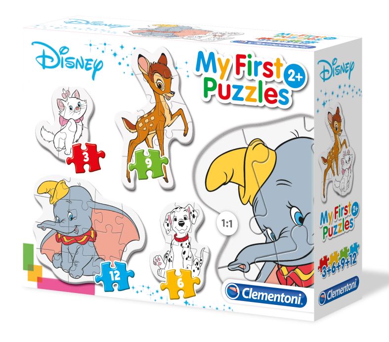 [67220806CLE] Pzl 3-6-9-12 My First Puzzle - Animal Friends
