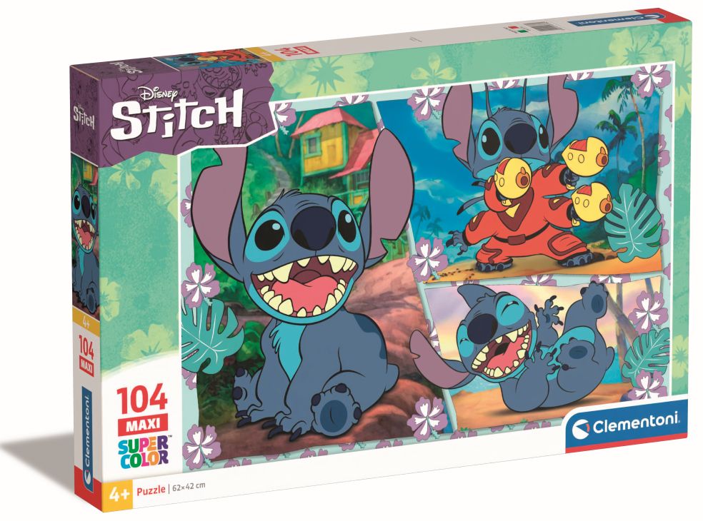 [67223776CLE] Pzl 104 Maxi Disney Stitch