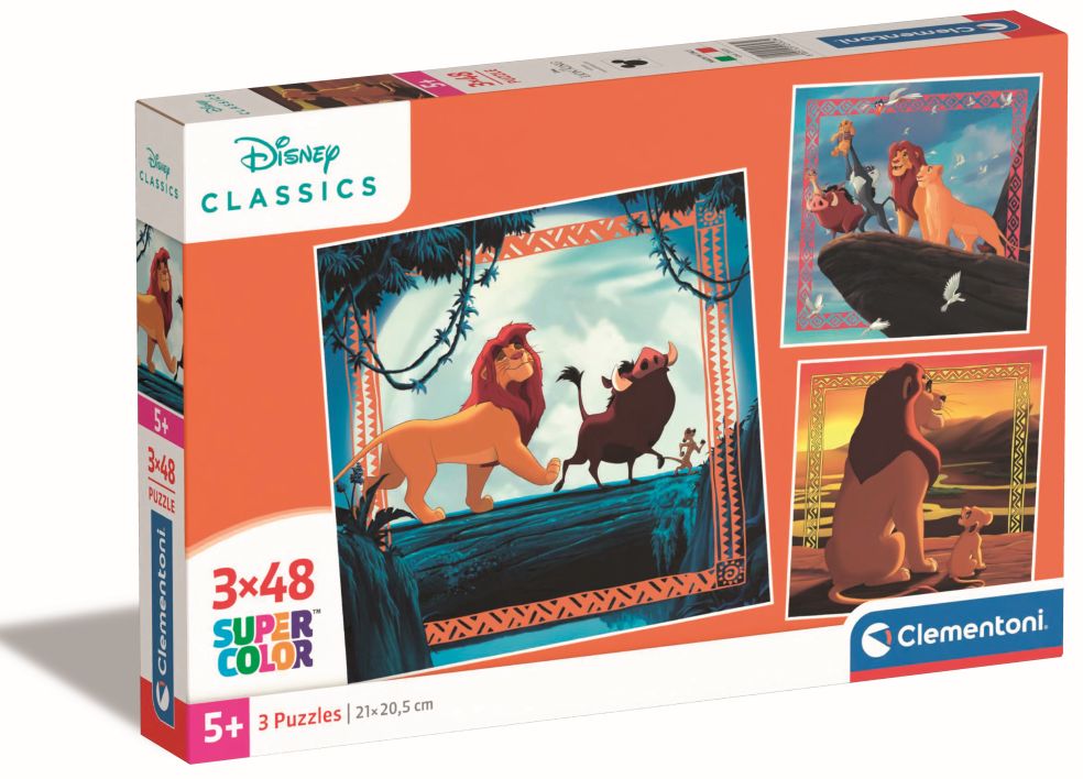 [67225323CLE] Pzl 3X48 Square The Lion King