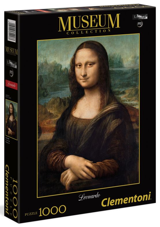 [67231413CLE] Puzzel 1000 Museum - Leonardo: Mona Lisa