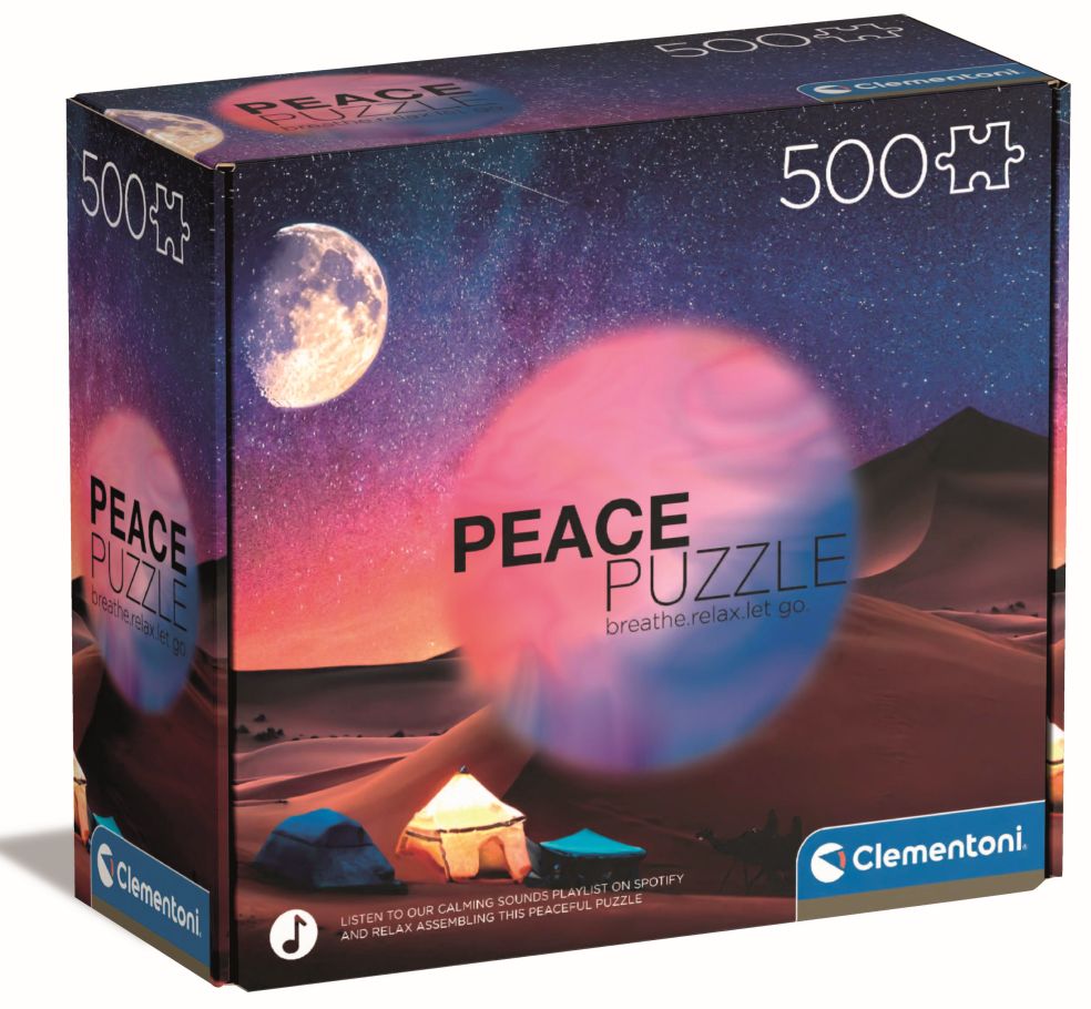 [67235527CLE] Pzl 500 Hqc Peace Puzzle -Tbd