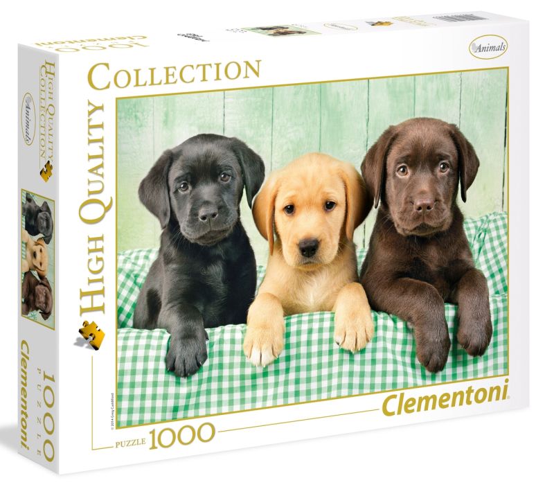[67239279CLE] Pzl 1000 HQC Trois Labradors