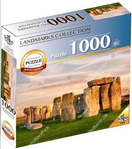 [67602704KID] 1000 pcs World Landmarks  Pzl - Stonehenge