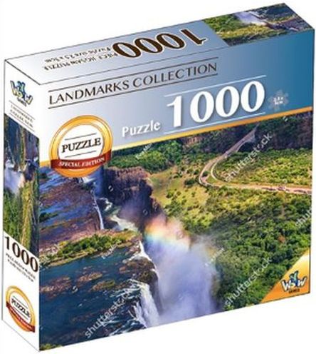 [67602706KID] 1000 pcs World Landmarks  Victoria Falls
