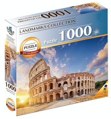 [67602735KID] 1000 pcs 7 World Wonders Pzl - Colosseum