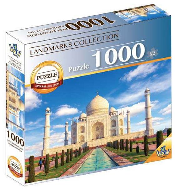 [67602736KID] 1000 Stück 7 Weltwunder Pzl – Taj Mahal
