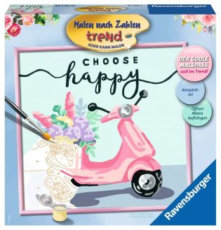[67801259RAV] Schilderen op nummer Choose happy
