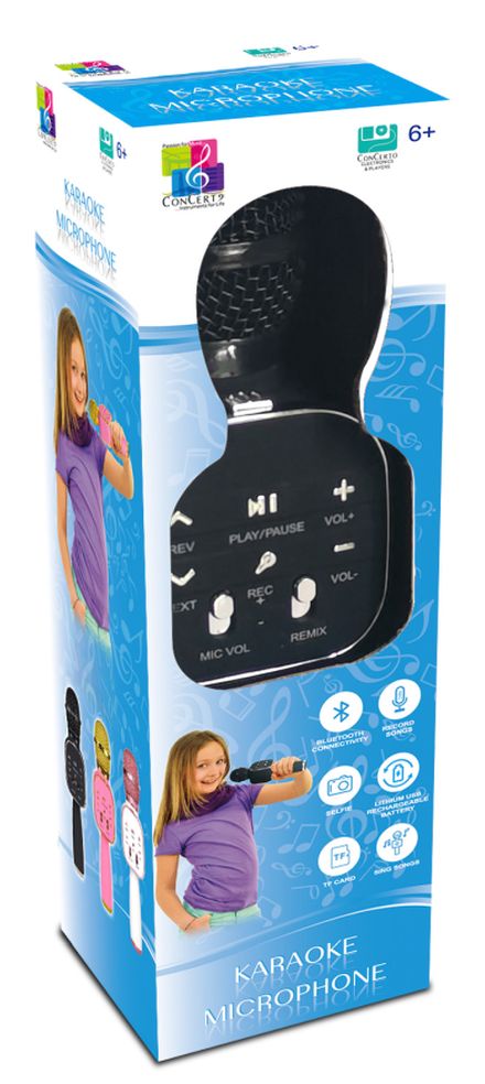 [70110402KID] Karaoke Microphone-Black