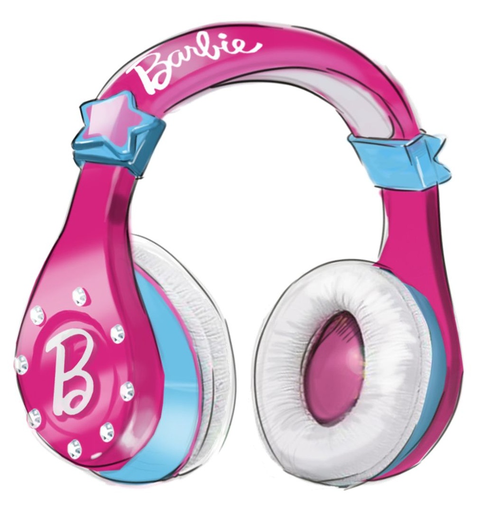 [71604451KID] BARBIE FASHION BLUETOOTH HEADPHONE
