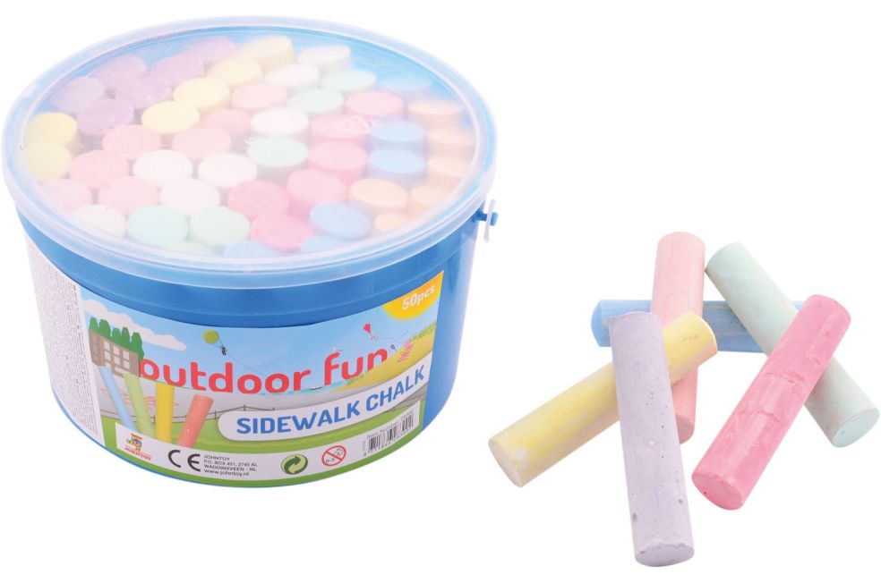 [82128300IMP] STOEPKRIJT 50PCS SEAU