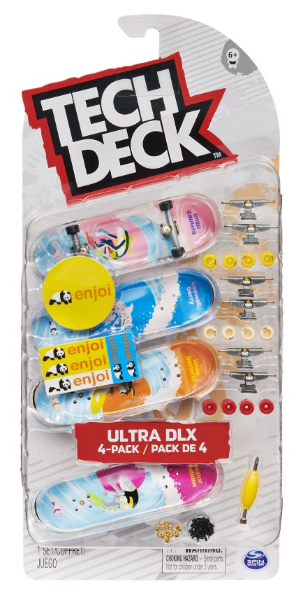 [83328815KID] Tech Deck – Ultra DLX 4-pack (Assortment)