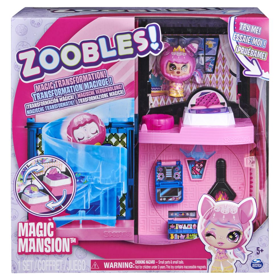 [83361366KID] Zoobles - Magic Mansion Playset