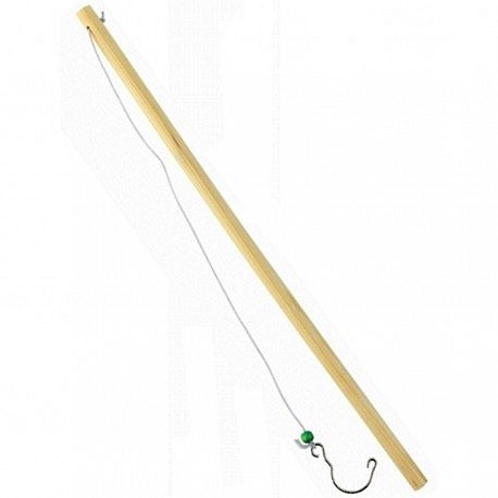 [83902601IMP] WOODEN FISHING ROD 45 CM