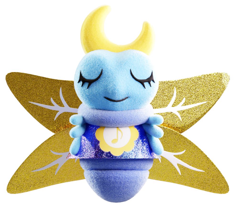 [90038233KID] GLOWIES FIREFLY PLUSH BLUE