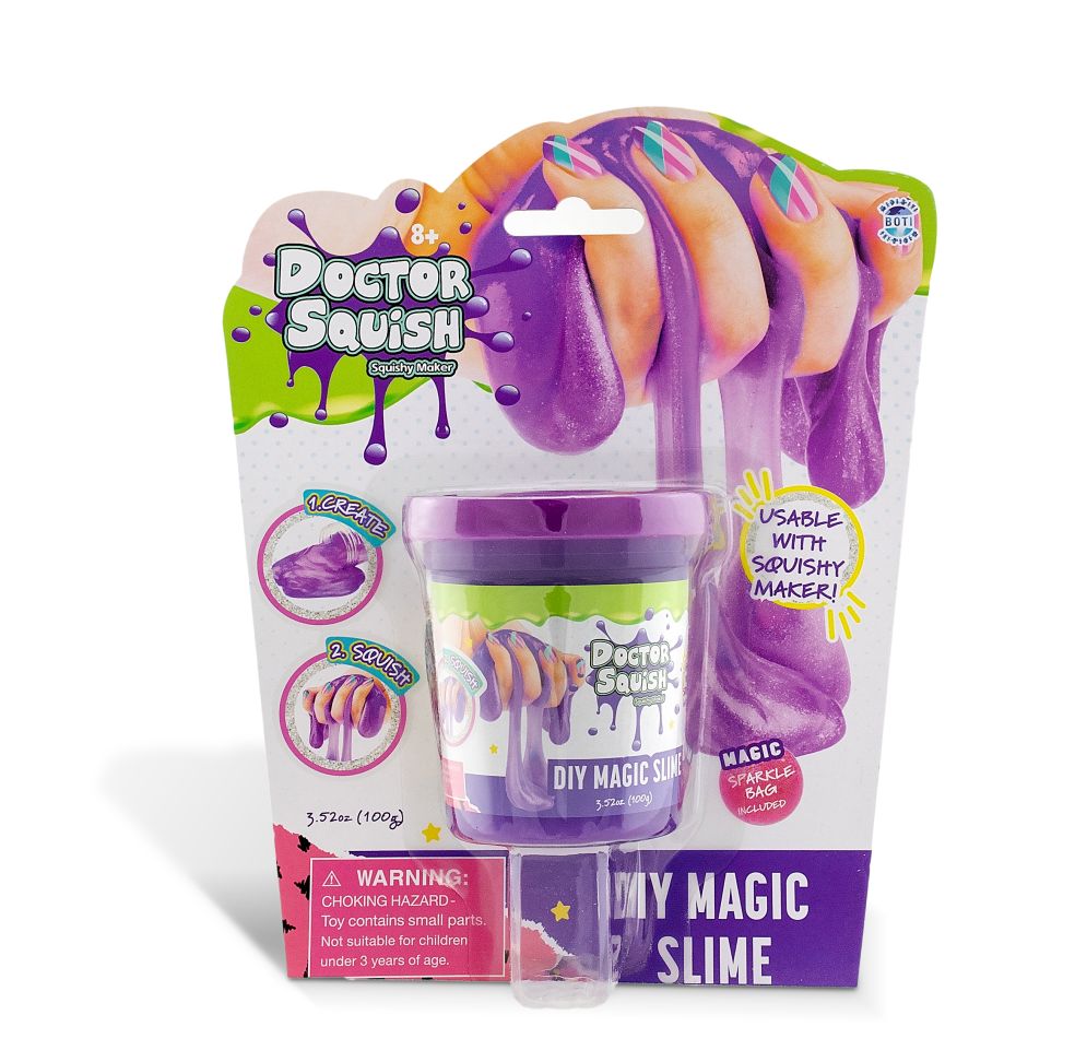 [90038495KID] DOCTOR SQUISH - DIY MAGIC SLIME BLISTERPACKUNG - PUR
