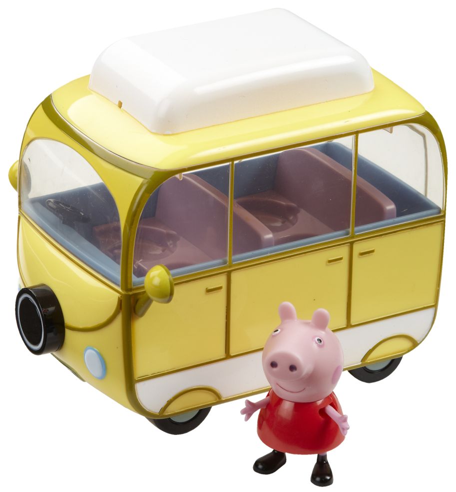 [93802490IMP] Peppa Pig Voertuig met figuur 3 Asst