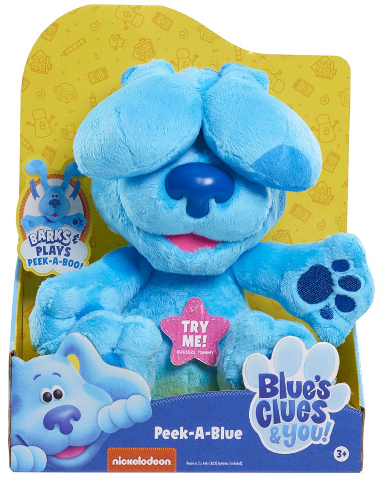 [93811570KID] BC&Y - Peluche Blue Coucou-Caché 30 cm avec