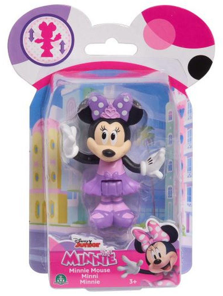 [93811975KID] Minnie - Blister 1 Figurine Articulée 7,5 cm - Ass