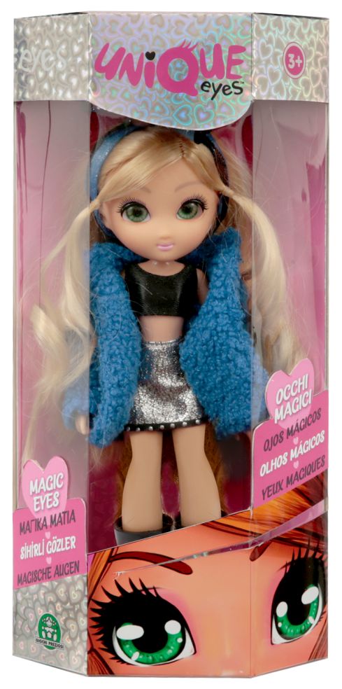 [93813479KID] 774007 UE - Poupée unique eyes 25 cm - Automne Hiv