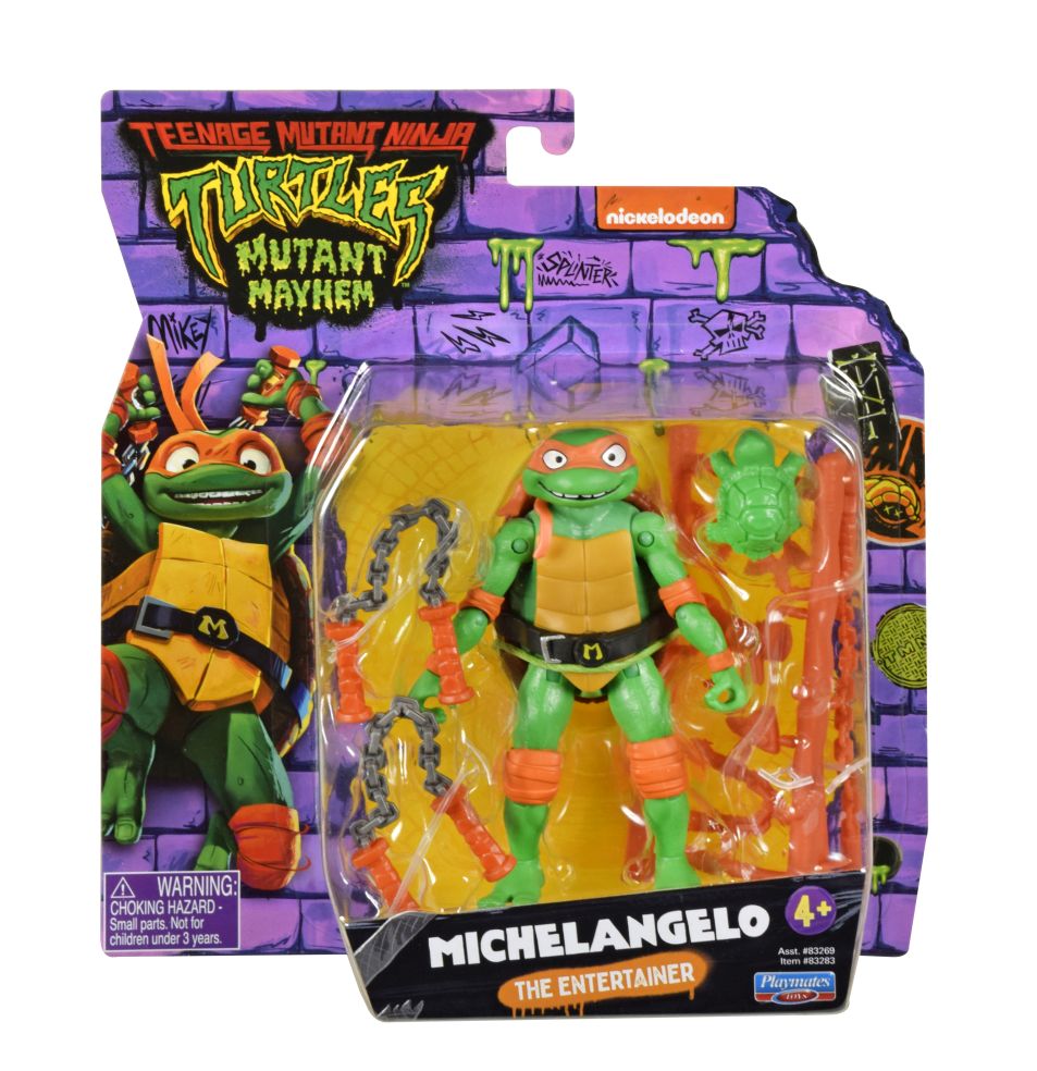 [93838735KID] TMNT MOVIE BASIC FIGURES ASST WAVE 1