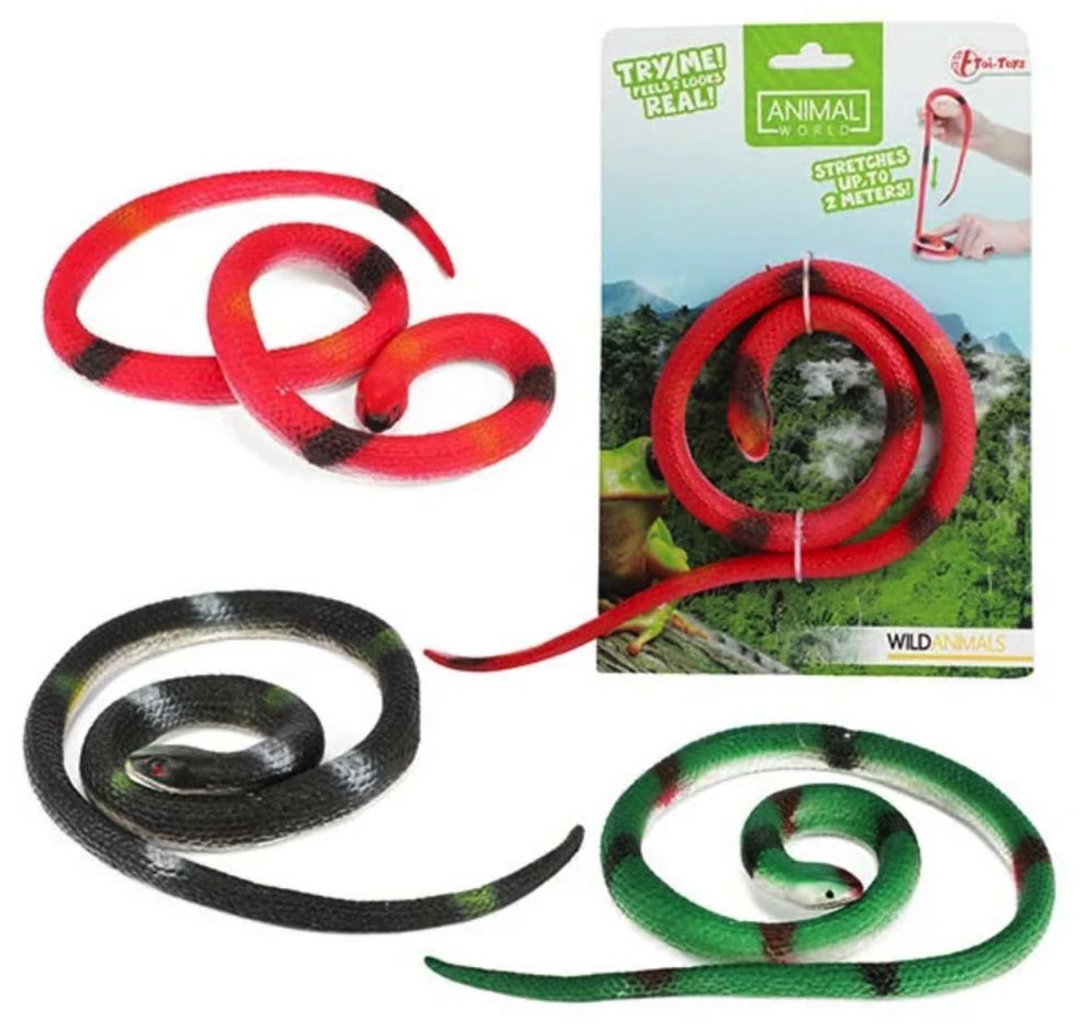 [94037641KID] ANIMAL WORLD Levensechte slang -super rekbaar 3ass