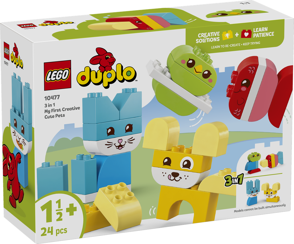 [36210477LEG] 10477 3 in 1 Creative Cute Pets