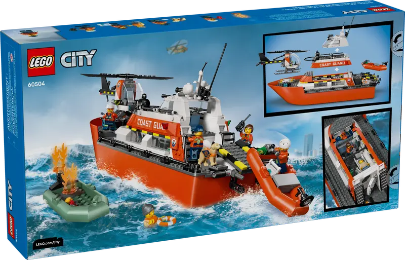 [36260504LEG] Kustwacht reddingsboot met helikopter
