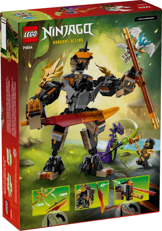 [36271854LEG] 71854 Cole's Mission Mech & Dragon Zane