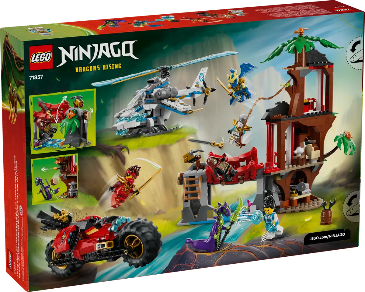 [36271857LEG] La cabane et les véhicules des Ninjas