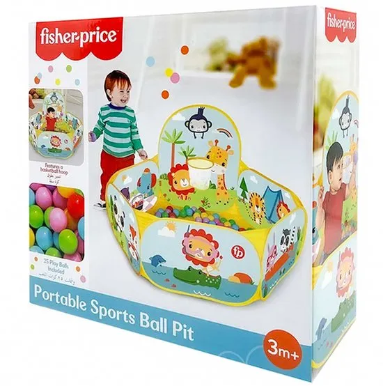 [25470685KID] Portable Sports Ball Pit 25pcs ocean ball inside
