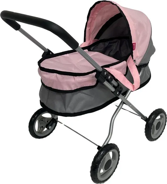 [41498910KID] DIMIAN - Bambolina - Poppenwagen met luifel